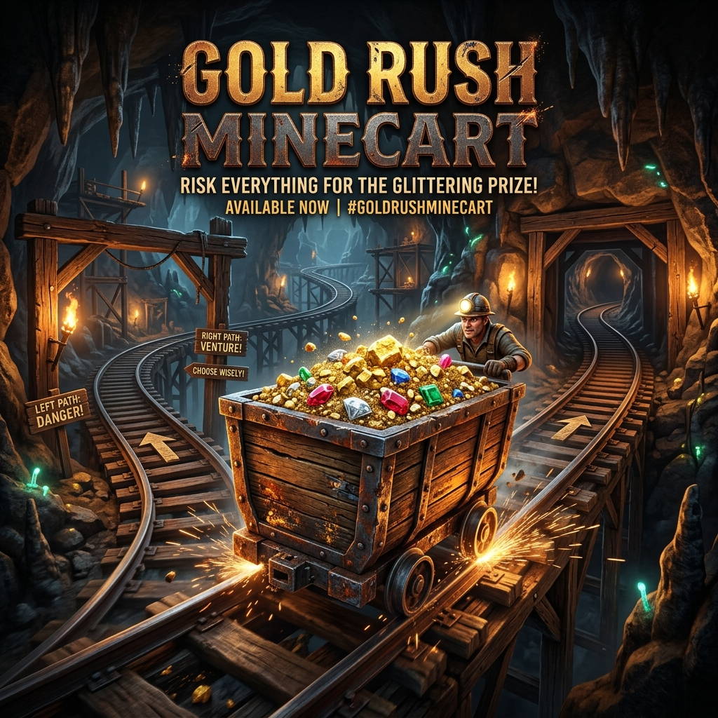 Gold Rush Minecart